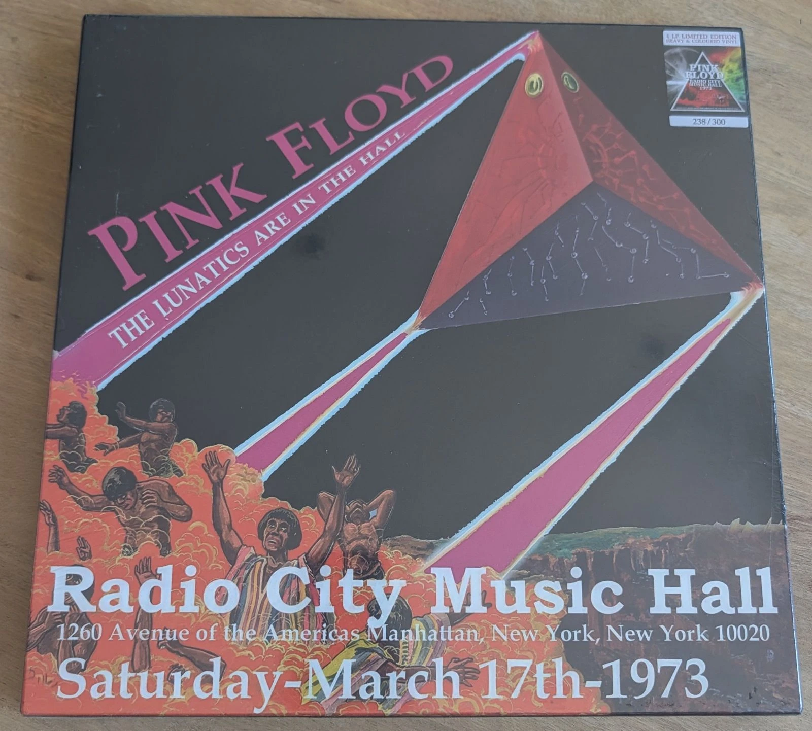 Pink Floyd Box 4 vinyles couleur neuf scellé 